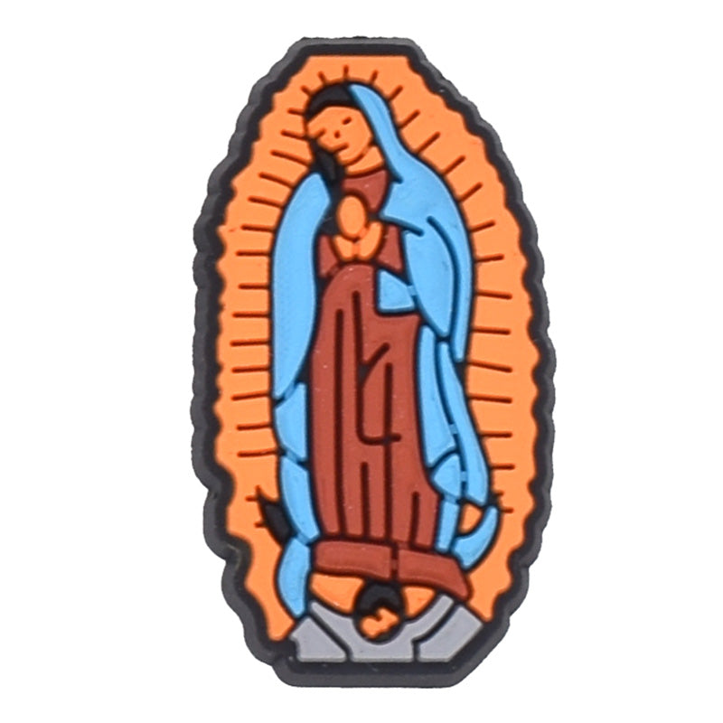 Religion Mother Mary image Shoe Charm 179-15