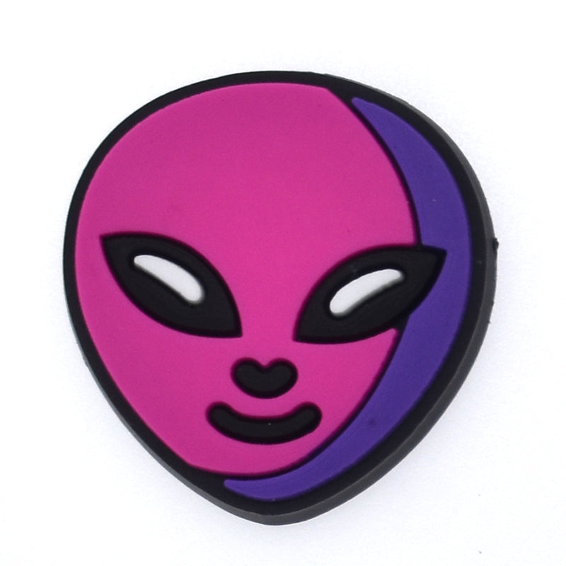 Alien face 195-01 Shoe Charm
