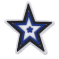 Blue star 195-06 Shoe Charm