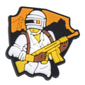 White Fighter skin Fortnite 306-07 Shoe Charm