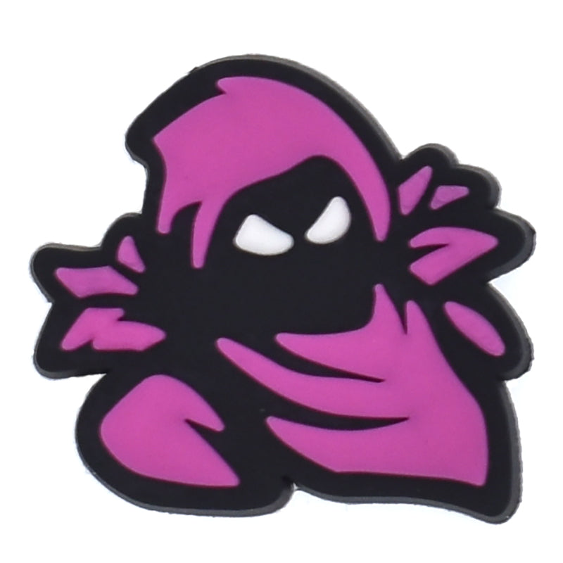 Hooded spook skin Raven Fortnite 306-11 Shoe Charm