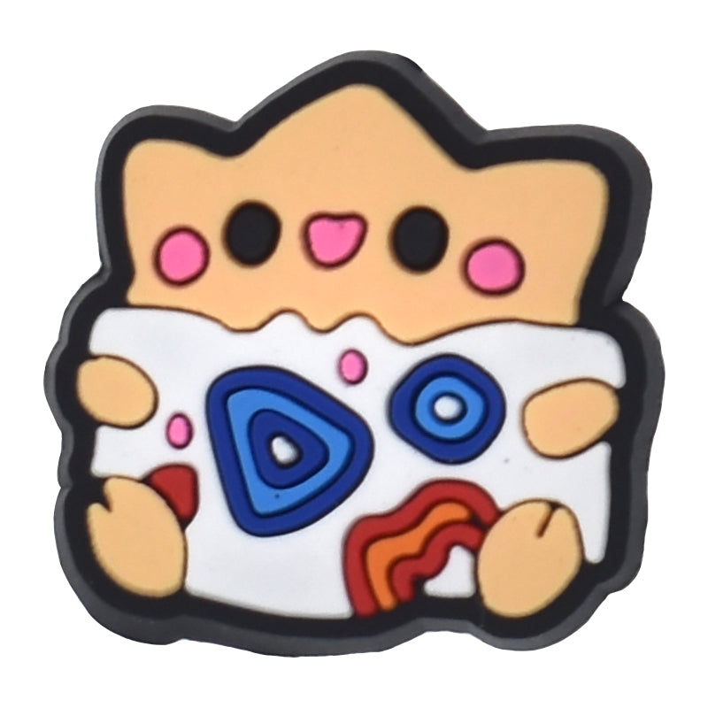 Shoe charm -Cat stylised sitting from Pokemon 307-01