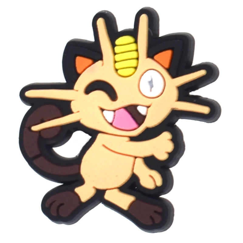 Meowth the cat from Pokemon 307-04 Shoe Charm