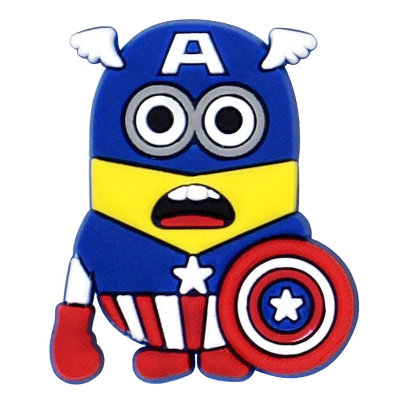 Captain Minion Americaman Minions 31-15 Shoe Charm