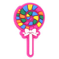 Multi coloured pop lolly Trendy Croc Charm Accessory 319-04 Shoe Charm