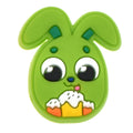 Green Snack Bunny 330-03 Shoe\n  Charm