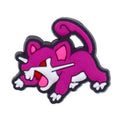 Dark pink catfrom Pokemon 354-03 Shoe Charm