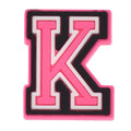 [product_title]A-Z LETTERS PINK WITH BLACK BORDER