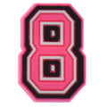 [product_title]0-9 NUMBERS PINK WITH BLACK FRAME