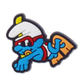 Swimming Smurf from Smurf from Smurfs 360-07 Shoe Charm
