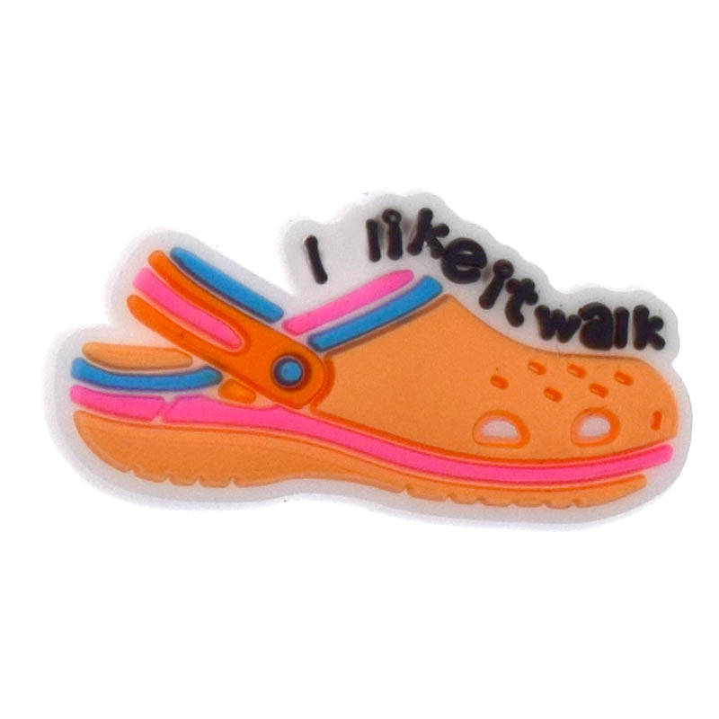 CROC SHOE 'I LIKE IT WALK'  362-01 Shoe Charm