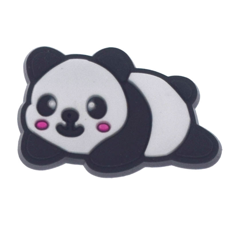 Panda walking along 362-05 Shoe Charm