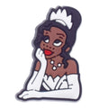 Black girl Princess 368-09 Shoe Charm