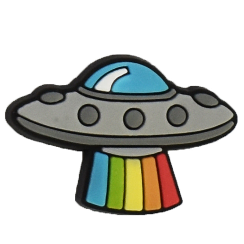 Flying saucer landing 37-01 Shoe Charm