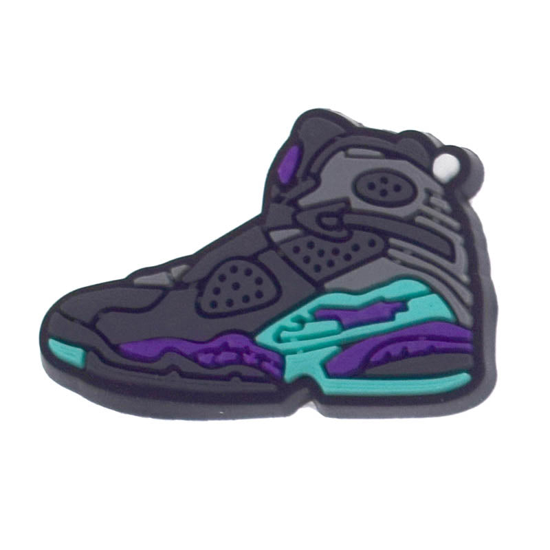 Charcoal hi-top trainers 375-12 Shoe Charm
