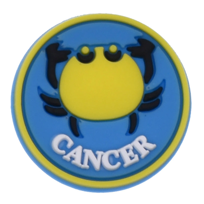 CANCER round badge sign logo Astrology, Horoscope 42-15 Shoe Charm