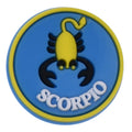 SCORPIO round badge sign logo Astrology, Horoscope 42-16 Shoe Charm