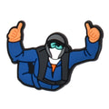 Freefall thumbs upSkydiving 430-03 Shoe Charm