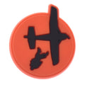 Aicraft away badge Skydiving 430-06 Shoe Charm