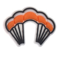 Deployed parachute Skydiving 430-12 Shoe Charm