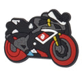 Motorbike red wheels 432-01 Shoe Charm