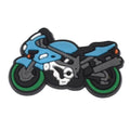 Motorbike green tyres 432-12 Shoe Charm