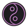 Yi & Yang black/black Evil Eye 449-03 Shoe Charm