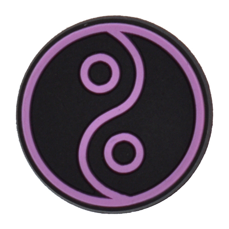 Yi & Yang black/black Evil Eye 449-03 Shoe Charm