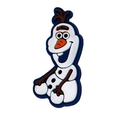 Olaf sitting downfrom Frozen 45-14 Shoe Charm