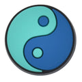 Yin & Yang blue/tourquise  458-01 Shoe Charm