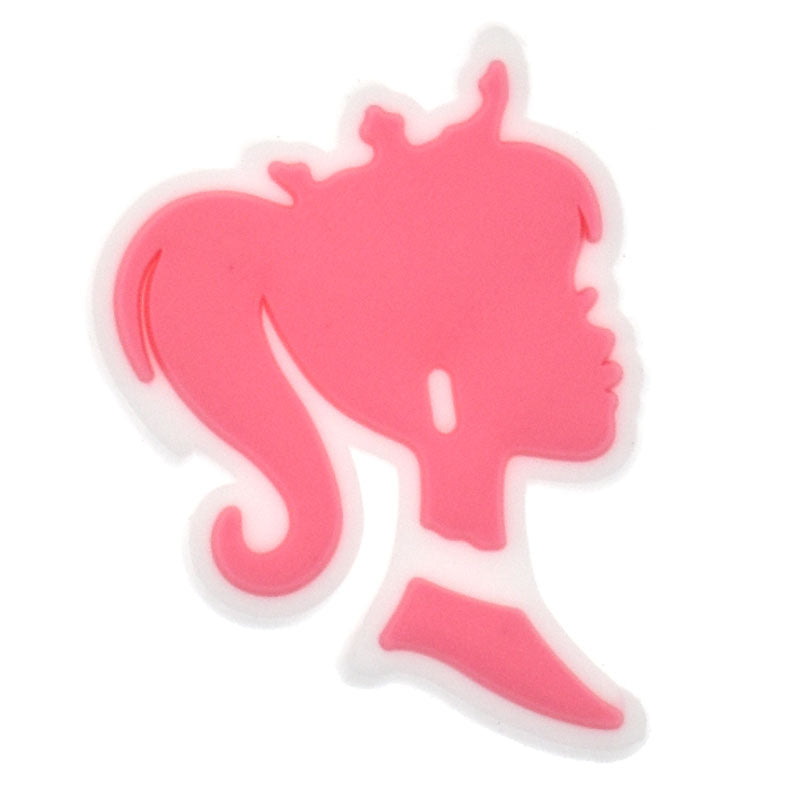Pony Tail Barbie silouette 472-04 Shoe Charm