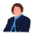 Johnathan Byers, no face from Stranger Things 477-22 Shoe Charm