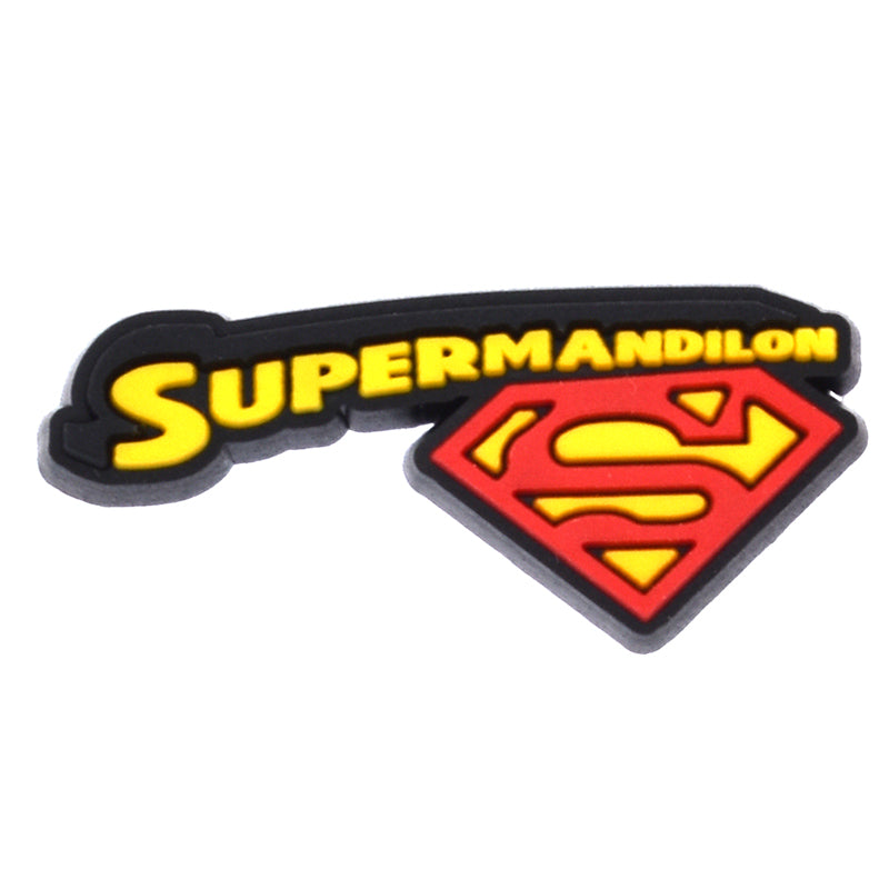 SUPERMAN stylized  flash 493-16 Shoe Charm