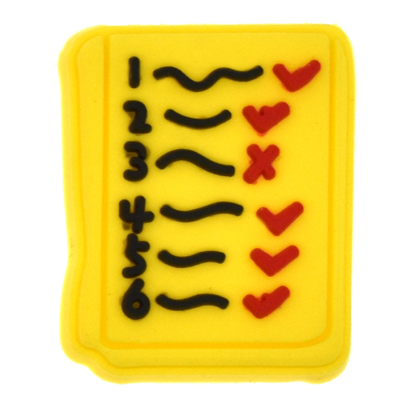 Maths exam paper Unique Footwear Charm Accessory 498-10 Shoe Charm