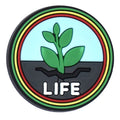 LIFE growig plant badge Fashion PVC Charm Accessory 499-11 Shoe Charm