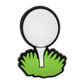 Ball ready on tee Golf  500-05 Shoe Charm