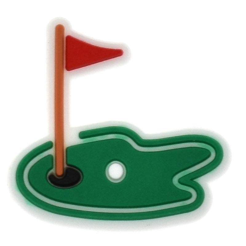 On the green Golf  500-10 Shoe Charm