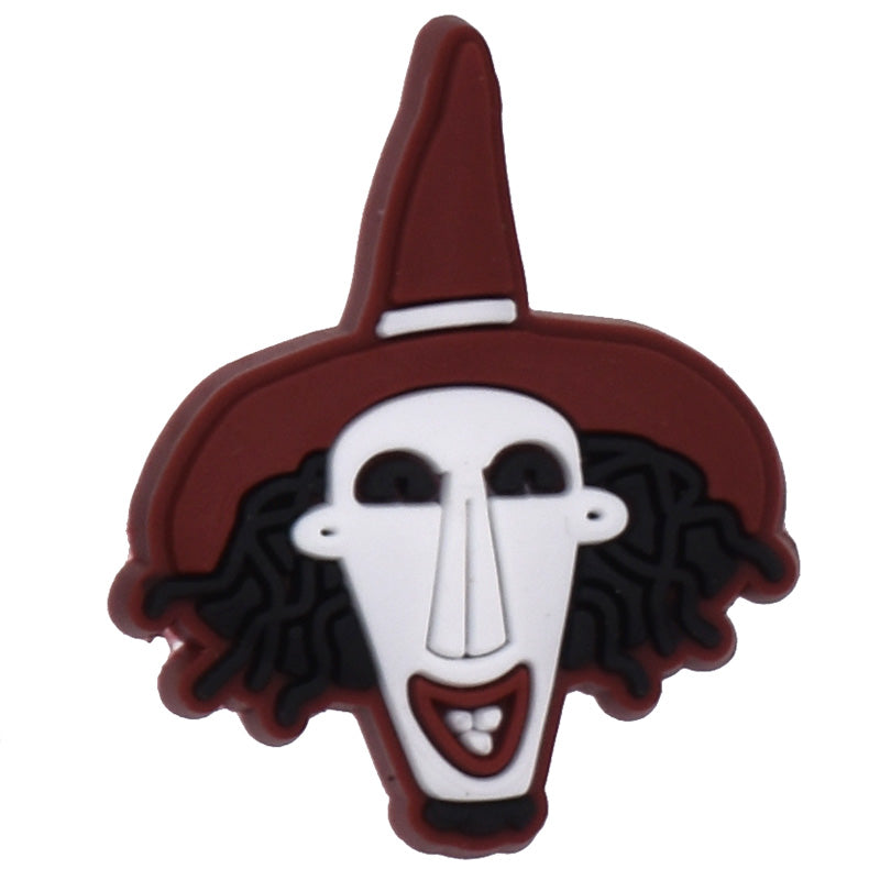 Witches face 53-102 Shoe Charm
