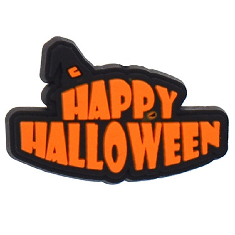 HAPPY HALLOWEEN sign 53-115 Shoe Charm