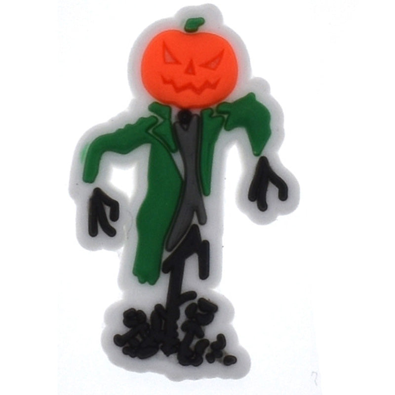 Pumpkin scarecrow 53-118 Shoe Charm