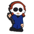 Shoe charm -White face ghoul  53-130