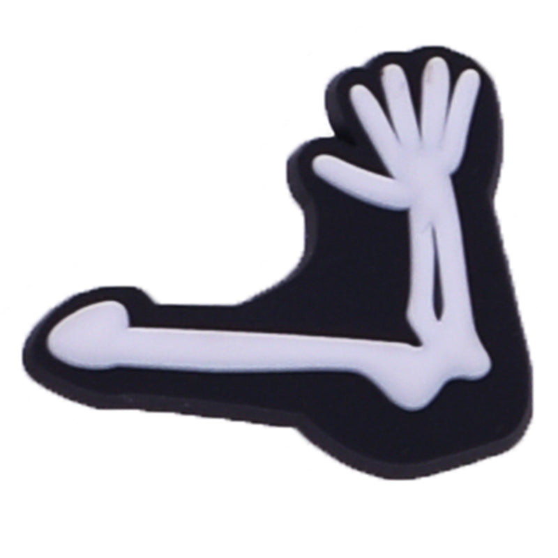 Skeleton left arm 53-35 Shoe Charm