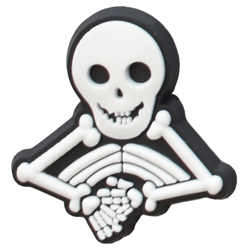 Skeleton head & arms 53-38 Shoe Charm