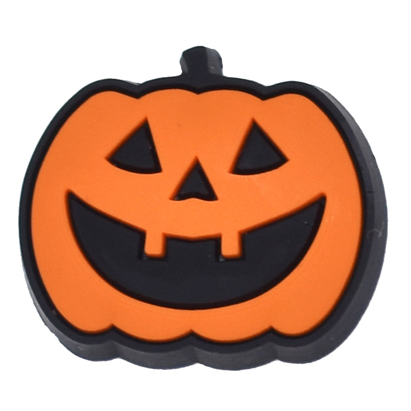 Two teeth pumpkin 53-41 Shoe Charm