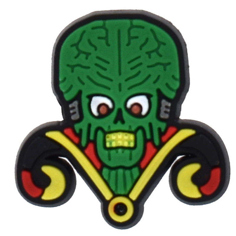 Green face 53-53 Shoe Charm