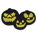 Shoe charm -Black pumpkins  53-61