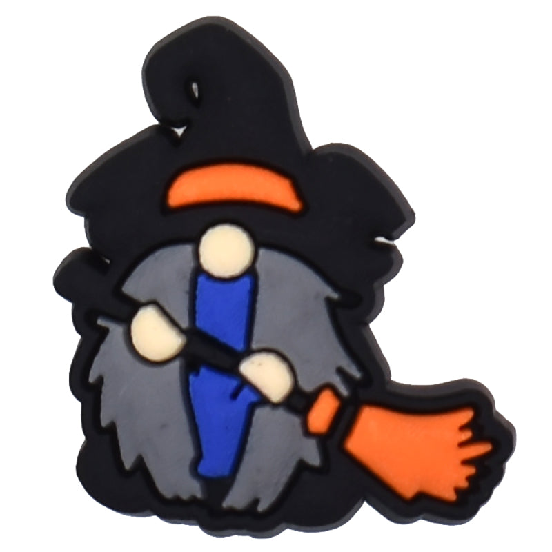 Witch bear blue 53-63 Shoe Charm