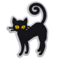 Black cat 53-85 Shoe Charm
