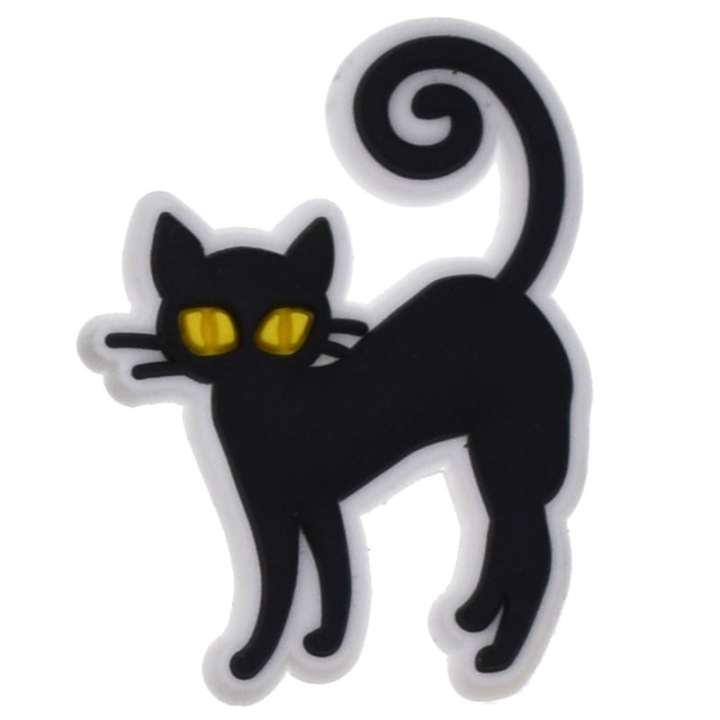 Black cat 53-85 Shoe Charm