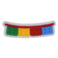 Day of the Dead bunting 53-96 Shoe Charm